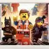 3d „Lego movie“ vaikų kambario sienų lipdukai animacinis filmas „Lego movie“ plakatai