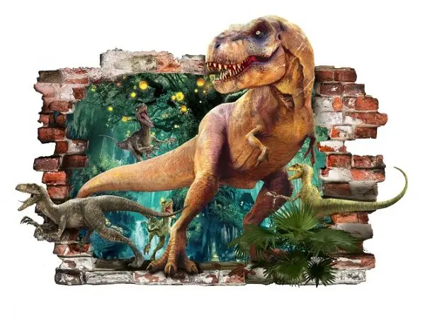 dinosaur wall stiker