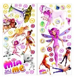 „Mia and me“ 3D vaikų kambario sienų lipdukai